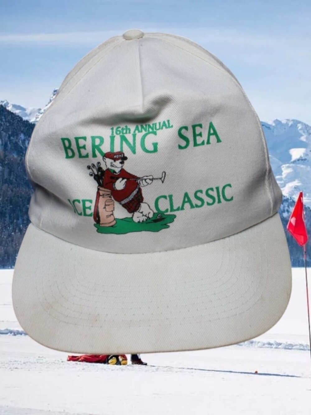Nome Alaska North slope pipeline Hat Cap  Bering Sea Ice Classic Golf